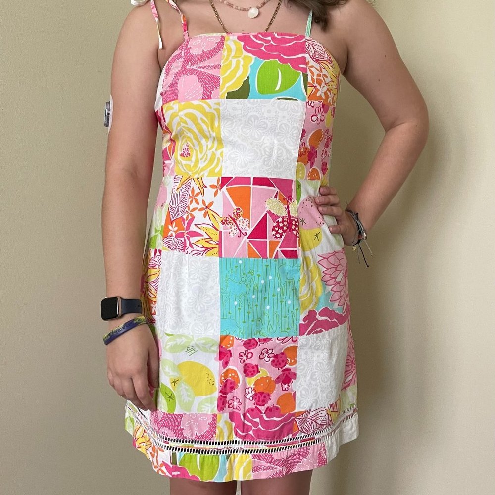 Lily Pulitzer Paisley Patchwork Dress